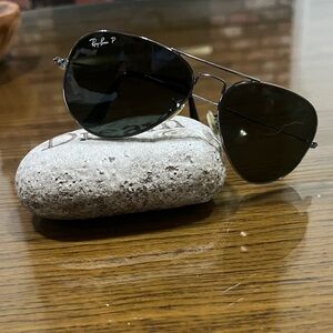 Ray-Ban Black Aviator Shades